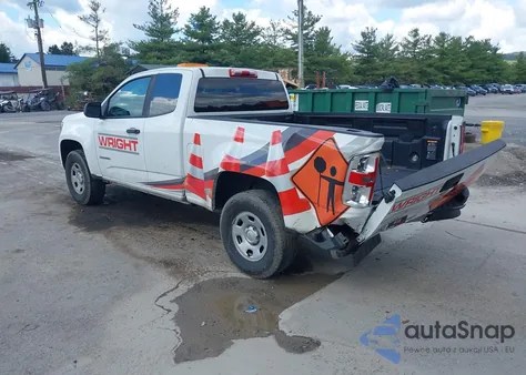 2019 Chevrolet Colorado Wt из США, поврежденный, VIN 1GCHSBEA4K1250316